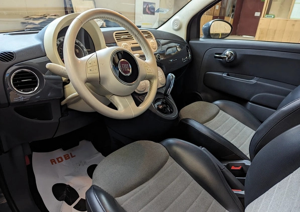 Fiat 500 cena 29500 przebieg: 140000, rok produkcji 2012 z Warszawa małe 67